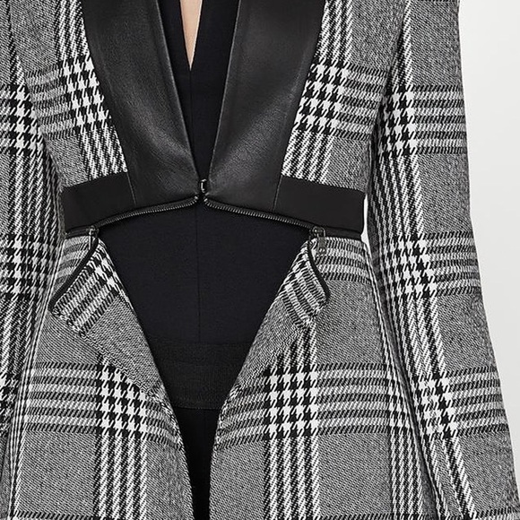 BCBGMAXAZRIA Plaid Coat - Picture 3 of 7